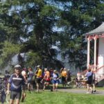 Cyclistes à La Grande Ferme